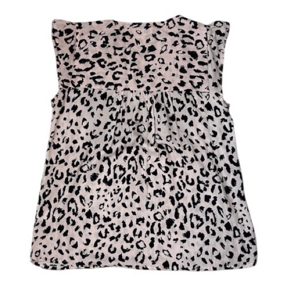 Savannah Jane Boho S Pink leopard embroidered floral Women’s Top - Picture 10 of 10